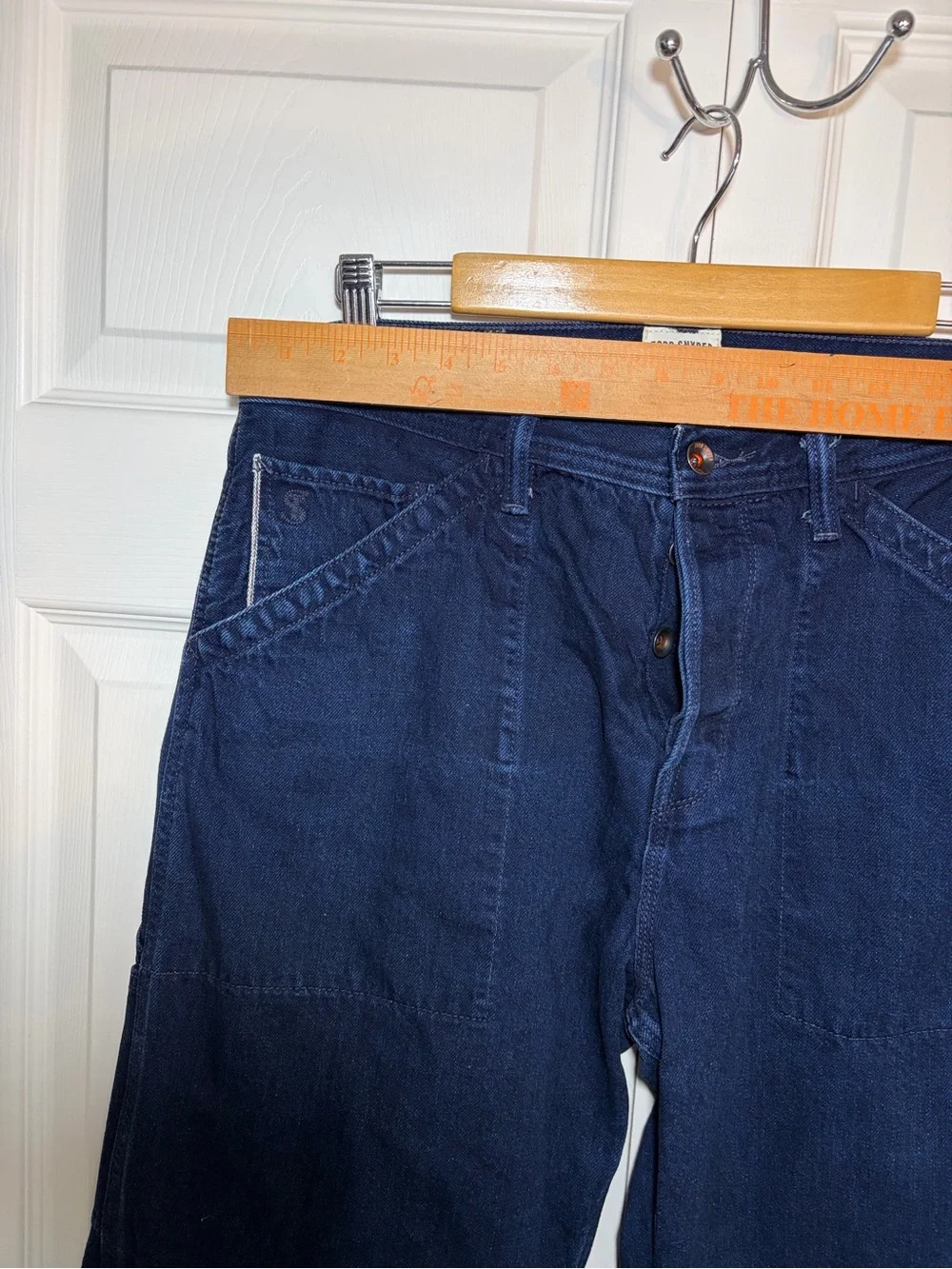 Todd Snyder Relaxed Fit Indigo Blue Jeans